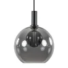 Straluma Hanglamp Chandra 1L zwart + glas 30cm> Keukenverlichting|Hanglampen