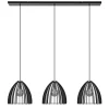 Straluma Hanglamp Dean 3-lichts zwart> Eettafellampen|Keukenverlichting