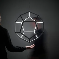 Straluma Hanglamp Dodeca 50 zwart></noscript> Hanglampen|Eettafellampen