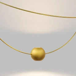 Straluma Hanglamp Elara 60cm goud/matgoud> Eettafellampen|Videverlichting