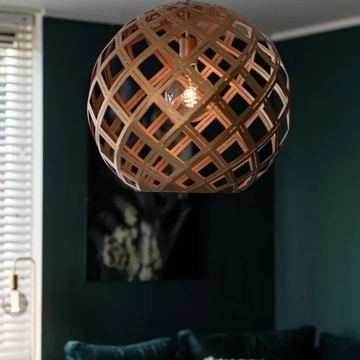 Straluma Hanglamp Emma 50cm matgoud> Slaapkamerlampen|Keukenverlichting