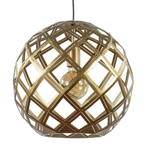 Straluma Hanglamp Emma 40cm matgoud> Woonkamerlampen|Slaapkamerlampen