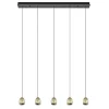 Straluma Hanglamp Golden Egg 5L zwart/goud> Hanglampen|Eettafellampen