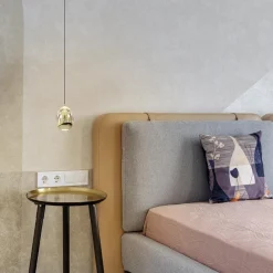 Straluma Hanglamp Golden Egg 1L zwart/goud></noscript> Hanglampen|Woonkamerlampen