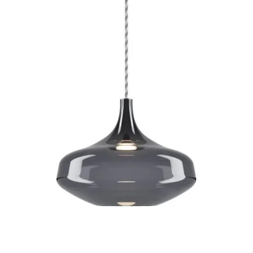 Straluma Hanglamp Italiaans design retro smoke glas inclusief LED> Hanglampen|Pendel Lampen