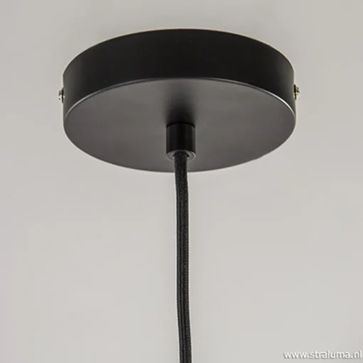 Straluma Hanglamp Jaicey bol zwart/goud> Woonkamerlampen|Slaapkamerlampen