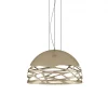 Straluma Hanglamp Kelly koepel 50cm champagne> Eettafellampen|Woonkamerlampen