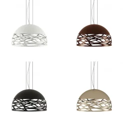 Straluma Hanglamp Kelly koepel 60cm wit></noscript> Videverlichting|Woonkamerlampen
