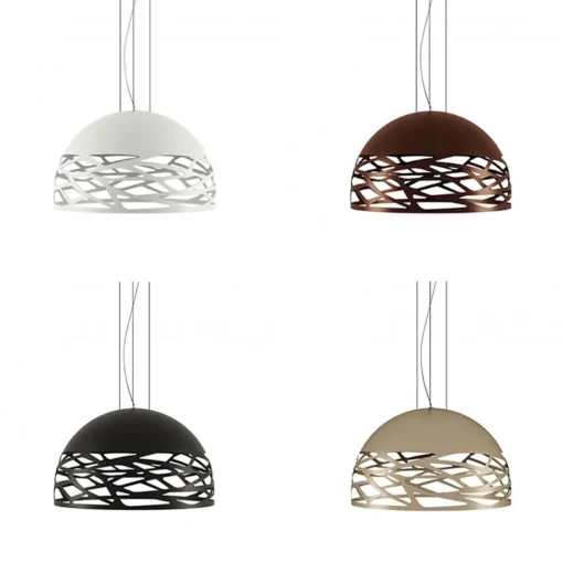 Straluma Hanglamp Kelly koepel 60cm wit> Videverlichting|Woonkamerlampen