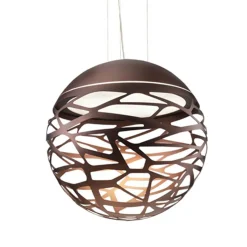Straluma Hanglamp Kelly Sphere brons 40cm> Eettafellampen|Videverlichting