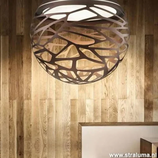 Straluma Hanglamp Kelly Sphere brons 40cm> Eettafellampen|Videverlichting