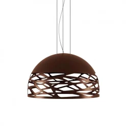Straluma Hanglamp koepel brons 60cm 3xe27> Eettafellampen|Videverlichting