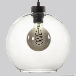Straluma Hanglamp 3-lichts rond glas helder 25 cm></noscript> Videverlichting|Pendel Lampen