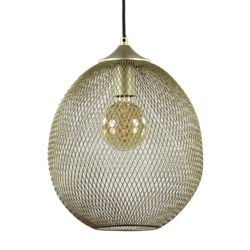 Straluma Hanglamp Moroc goud 30cm> Draadlampen|Light and Living