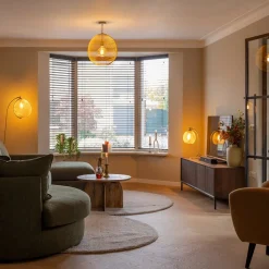 Straluma Hanglamp Moroc Light and Living goud></noscript> Draadlampen|Light and Living