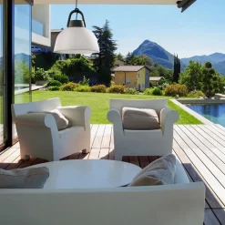 Straluma Hanglamp outdoor antraciet met wit IP65><noscript><img width=