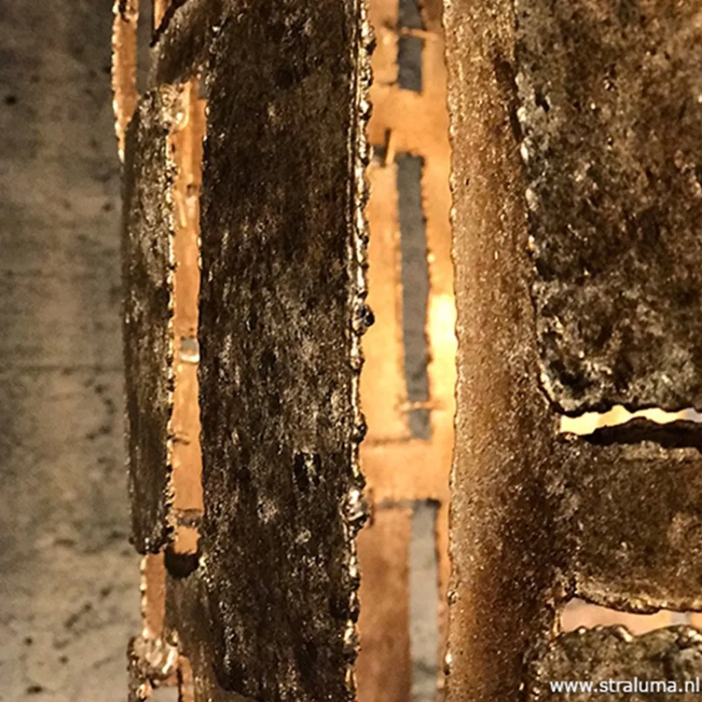 Straluma Hanglamp Pablo cil 55cm ambacht.zilver> Eettafellampen|Woonkamerlampen