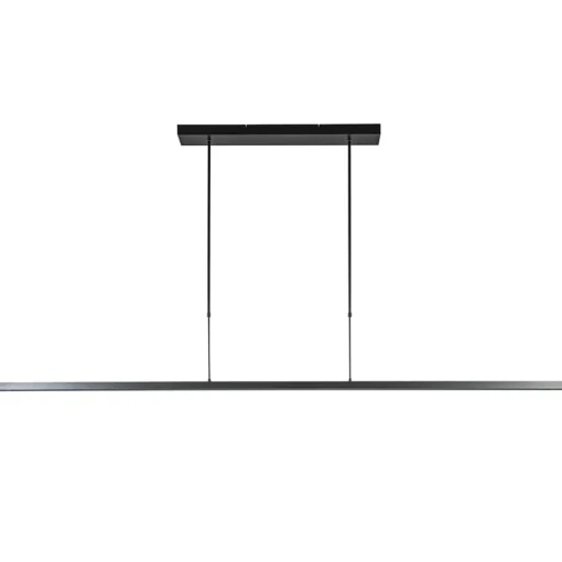 Straluma Hanglamp Real zwart up+down 2xpush dtw> Hanglampen|Eettafellampen
