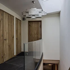 Straluma Hanglamp rechthoek speels antiek zilver></noscript> Eettafellampen|Keukenverlichting