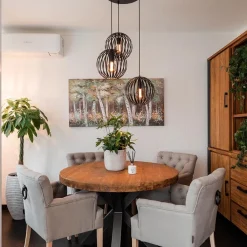 Straluma Hanglamp rond 3-lichts bollen zwart></noscript> Pendel Lampen|Slaapkamerlampen