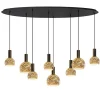Straluma Hanglamp Segula 8L ovaal zwart> Eettafellampen|Kantoorverlichting