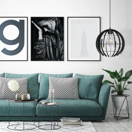 Straluma Hanglamp Terra 35cm zwart> Eettafellampen|Pendel Lampen