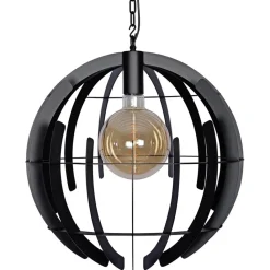 Straluma Hanglamp Terra 60cm zwart></noscript> Eettafellampen|Eetkamerverlichting