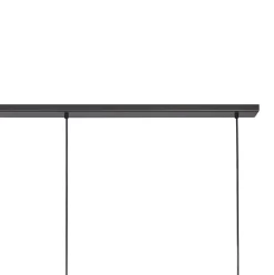 Straluma Hanglamp Tortona 7l 210 zwartstaal/koper></noscript> Eettafellampen|Pendel Lampen