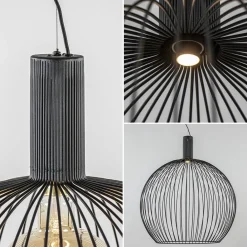 Straluma Hanglamp Wire 70cm zwart></noscript> Draadlampen|Woonkamerlampen