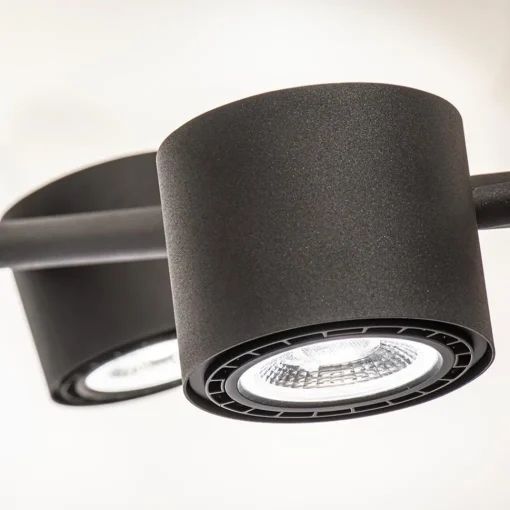 Straluma Hanglamp zwart 6L spot incl. gu10-111> Hanglampen|Kantoorverlichting