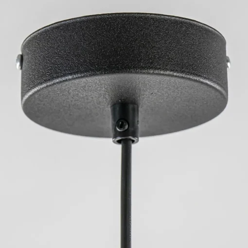 Straluma Hanglamp zwart met opaal wit glas 30 cm> Keukenverlichting|Eetkamerverlichting
