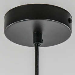 Straluma Hanglamp zwart met smoke glas 30cm></noscript> Nachtkastlampen|Keukenverlichting