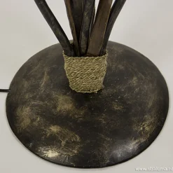 Straluma Houten vloerlamp met kelk van schelpen></noscript> Woonkamerlampen|Slaapkamerlampen