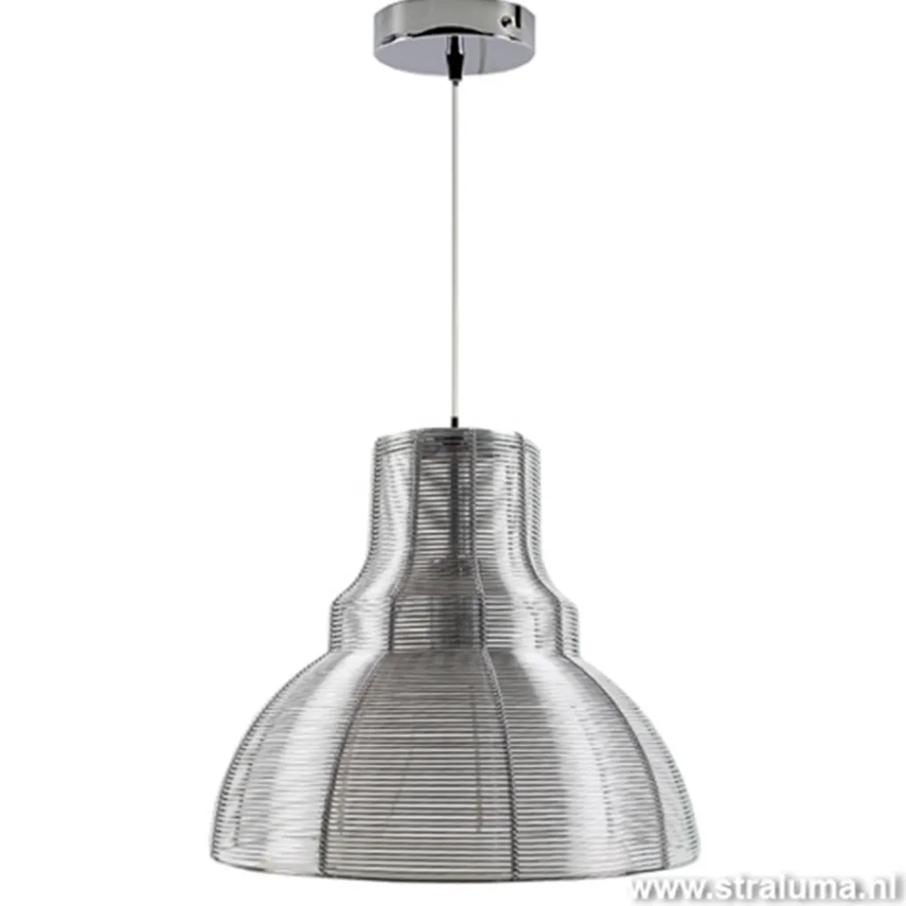 Straluma Industriele hanglamp draad chr-zilver> Woonkamerlampen|Tienerkamerlampen