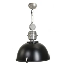 Straluma Industriele hanglamp zwart voor eettafel> Eettafellampen|Woonkamerlampen