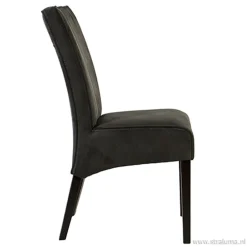 Straluma Klassiek landelijke eetkamerstoel grijs></noscript> Eetkamerstoelen