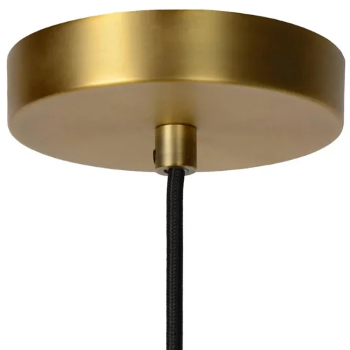 Straluma Klassieke hanglamp opaal glas met mat goud> Eetkamerverlichting|Hanglampen