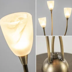 Straluma Klassieke LED tafellamp brons met dim to warm functie></noscript> Tafellampen|LED Tafellampen