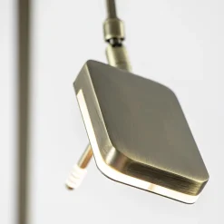 Straluma Klassieke leeslamp met dimbaar LED donker brons><noscript><img width=