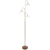 Straluma Klassieke 3-lichts vloerlamp brons inclusief LED> Vloerlampen|LED Vloerlampen