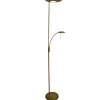 Straluma Klassieke vloerlamp Zenith LED Brons> Vloerlampen|Leeslampen