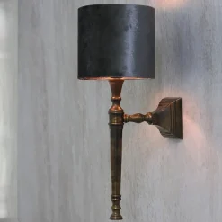 Straluma Klassieke wandlamp Delhi antiek brons></noscript> Light and Living|Schemerlampen