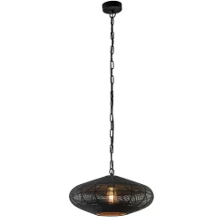 Straluma Kleine hanglamp Bahoto mat zwart L&L> Hanglampen|Eettafellampen