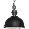 Straluma Kleine hanglamp Bikkel zwart industrieel> Keukenverlichting|Halverlichting