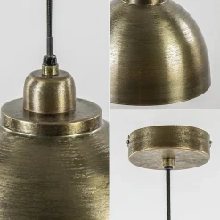 Straluma Kleine hanglamp Kylie oud brons 30 cm></noscript> Light and Living|Keukenverlichting