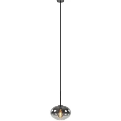 Straluma Kleine hanglamp smoke glas gradient met zwart> Hanglampen|Luxe Verlichting