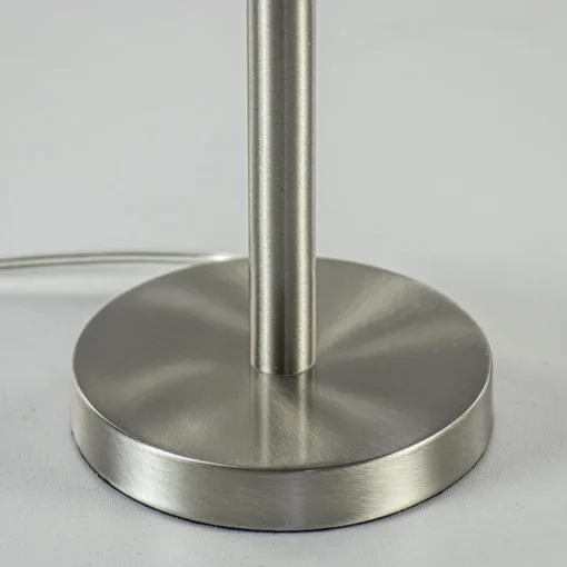Straluma Kleine lampvoet Washington nikkel exclusief kap> Lampenvoeten|Light and Living