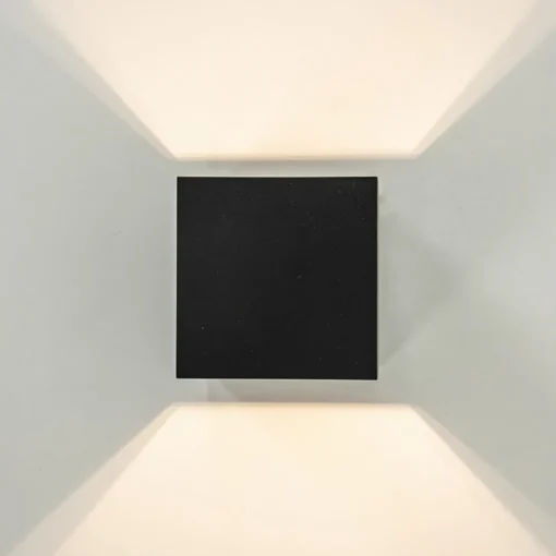 Straluma Kleine wandlamp up+down G9 zwart> Wandlampen