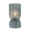 Straluma L&L tafellamp op batterijen Phoebe blauw-grijs groot> Tafellampen|Light and Living