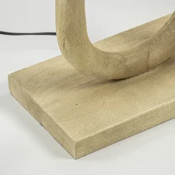 Straluma Lampvoet / vloerlamp Paceco hout naturel><noscript><img width=